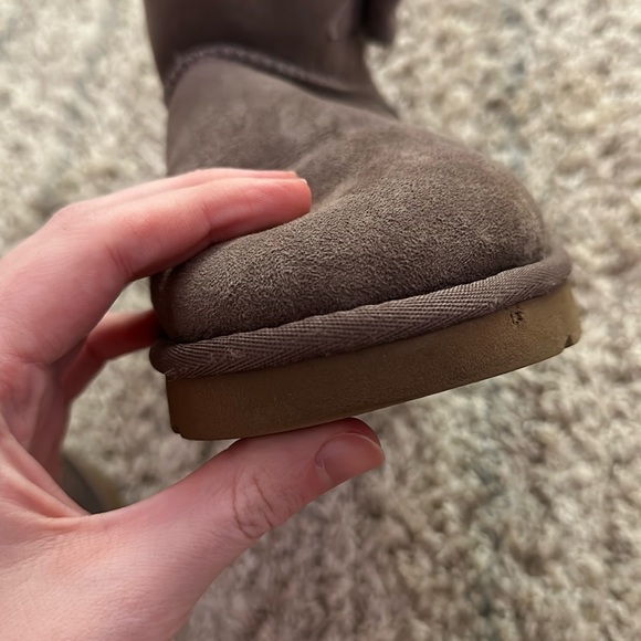 UGG Jackee Knot Sparkle Boots Stormy Grey - Picture 15 of 16